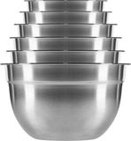 Sans marque Acier inoxydable Bol mélangeur / Bol mélangeur set - Stockage alimentaire