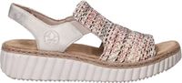 Rieker Platte Sandalen - Beige - Maat 37