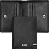 HUGO BOSS Iconic Card Case Zwart Leer