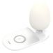 Ldnio Lampe de bureau Ldnio Y3 3-en-1 avec chargeur sans fil 15W et éclairage d'ambiance RGB
