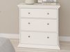 Norton Commode NORTON 3 tiroirs blanc