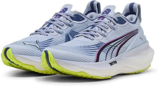 Puma Foreverrun Nitro 2 Wn Hardloopschoenen - Lichtblauw - Maat 39 - Dames