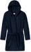 SCHIESSER Essentials badjas - dames kamerjas teddyfleece comfort fit donkerblauw