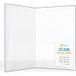 Vitre Scan Dsa E 1000 - Verre plié pour insert - (343 + 343) x 450 mm (l1 + L2) x H1 - 4 mm
