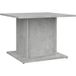 Icecat Table Basse Table De Salon Table De Café Gris Béton 55,5x55,5x40 cm Bois D'Ingénierie