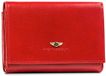 Peterson Serie - Portefeuille en cuir pour femme - RFID - Taille moyenne - Rouge