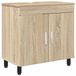 Sonoma Eiken Lavabo de salle de bain 60 x 35 x 60 cm Bois traité