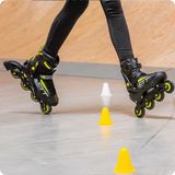 RAVEN Profession 3-in-1 Skates Zwart/Lime Maat 38-42