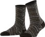 FALKE Shiny Special Edition drukvrije rolrand lyocell Sokken dames zwart - maat 39-42