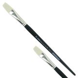 KUM - Acryl- en olieverfpenseel Black Line plat maat 18