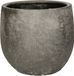 DK Design Bloempot model Maya - verweerd antraciet - D16 x H18 cm - rustiek