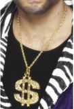 Smiffys Dollar Sign Medallion