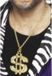 Smiffys Dollar Sign Medallion