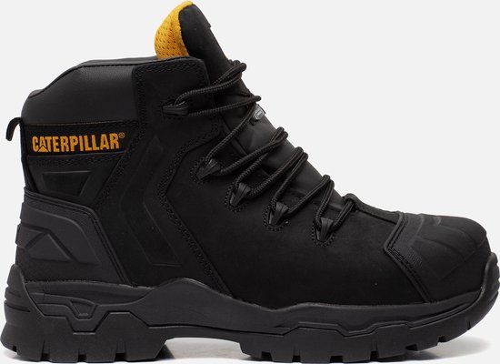 Caterpillar Everett P725322 HRO SRC S3 Zwart Werkschoenen Heren