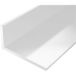 GAH ALBERTS Winkelprofil ungleichschenkelig ungelocht 2000x20x10x1,5mm plastique blanc