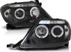Viking Choice AP Onderdelen B.V. Koplampen dual halo rims TOYOTA HILUX 05-11 ANGEL EYES ZWART