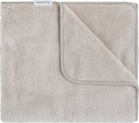 Baby's Only Ledikantdeken Cozy Teddy 100x135 cm Urban Taupe