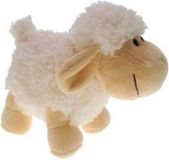 Gerkimex Merkloos Pluche knuffel schaap staand soft 20cm