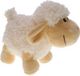 Gerkimex Merkloos Pluche knuffel schaap staand soft 20cm