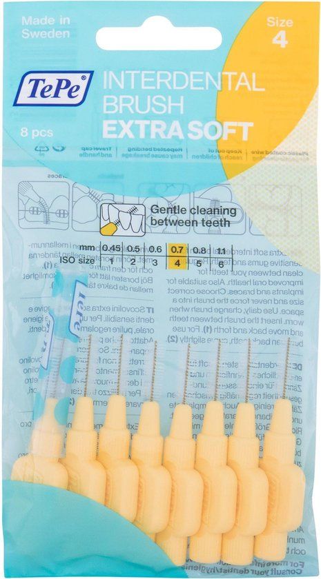 TePe Interdentale Ragers Extra Soft 0.7 mm – 8 stuks