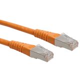 ROLINE S/FTP patchkabel Cat.6 (Klasse E) oranje 3m