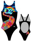 Turbo Oz World Pro Resist Maillot de bain Noir 4XL Femme