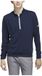 Adidas Core Lightweight Sweatshirt Met Halve Rits Blauw XS Man