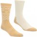 Kari Traa Ragna, chaussettes de randonnée, femmes, 2 paires, jaune clair