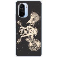 Xiaomi Poco F3, Xiaomi Poco F3 Pro Stay rock Bedrukt siliconen hoesje