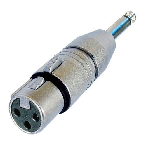 Neutrik NA2FP - XLR Adapter - Zilver