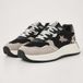 British Knights Fable Dames Sneakers Laag Zwart/Zand/Panterprint Maat 39