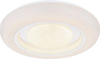 Globo Burro Plafondlamp - Wit - Metaal - 39 cm - LED - Dimbaar