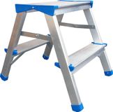 BRAKET* Escabeau pliant en aluminium 44cm 1 marchepied + plateforme