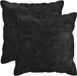 vidaXL - Taie d'oreiller - 2 pièces - Anthracite - 35 x 35 cm