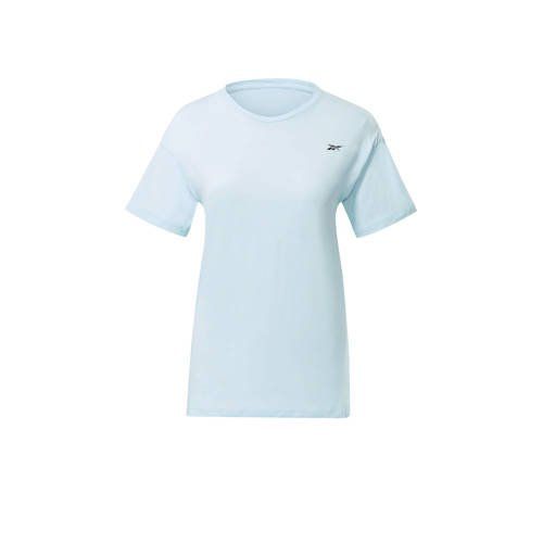 Reebok Training sport T-shirt lichtblauw - 4064048063614