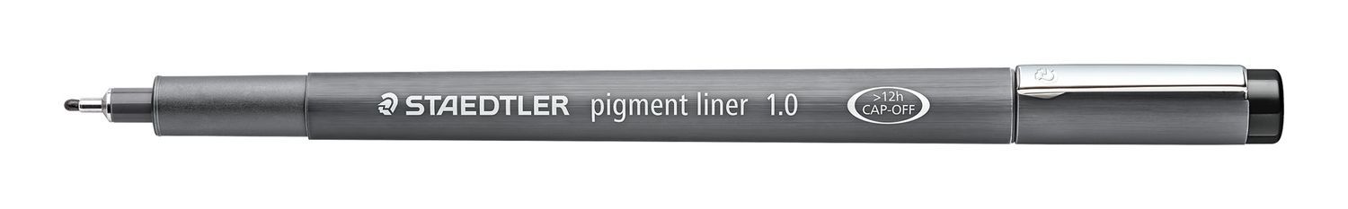 Staedtler Fineliner pigment 308 zwart 1.0mm