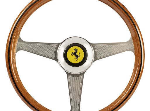 Thrustmaster Ferrari 250 GTO - Wheel Add-On - Gamecontrolleraccessoire - Hout, Grijs - Metaal