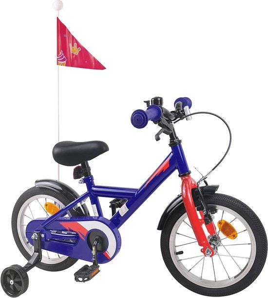 vidaXL Kinderfiets 12 Inch Donkerblauw