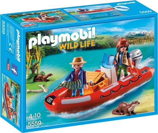 playmobil Rubberboot met stropers 5559