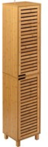 5Five Kolomkast - hoog - 170 cm - bamboe - bruin