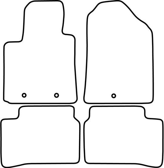AutoStyle Automatten Hyundai i10 2013-