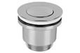 Cofan Click-Clack ventiel | Gemaakt van verchroomd messing | 1" 1/4 schroefdraad | incl. kleine stop Ø 37 mm