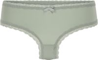 Hunkemöller Dames Lingerie Brazilian v-shape London - Groen - maat M