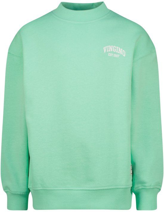 Vingino Icon-crewneck Jongens Trui - Fresh mint