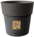 Stefanplast Pot de fleurs 'Ethica' 25 cm – Plastique recyclé – Design moderne - Anthracite