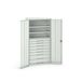 Bott Verso Systeemkast | 1050x550x2000mm | 3 Legborden | 8 Lades | RAL 7035