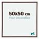 Your Decoration - Cadre puzzle 50x50 cm - Marron