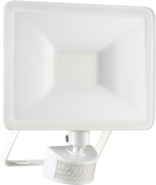 ELRO LF60 Design LED Buitenlamp met Bewegingssensor - 20W - 1600LM - IP54 - Wit