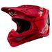 Alpinestars Casque Supertech M10 Flood ECE 22.06 Rouge Fluo Rouge M G, Taille: XS