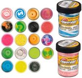 Powerbait EU Glitter Trout Bait 50g – Foreldeeg met Glitter en PowerBait Formule - Kleur : Smoke n Fire Glitter